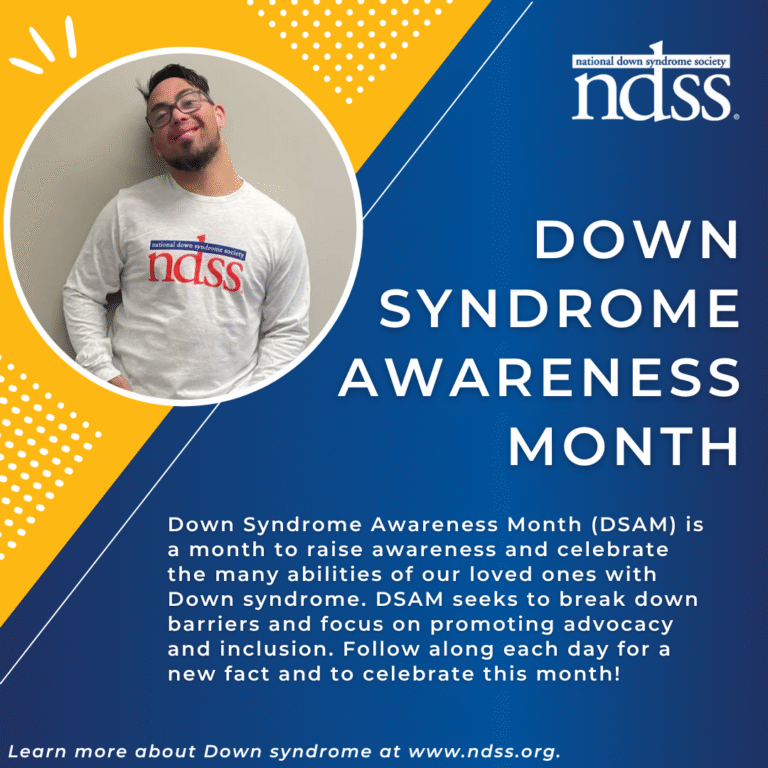 Celebrating Down Syndrome Awareness Month